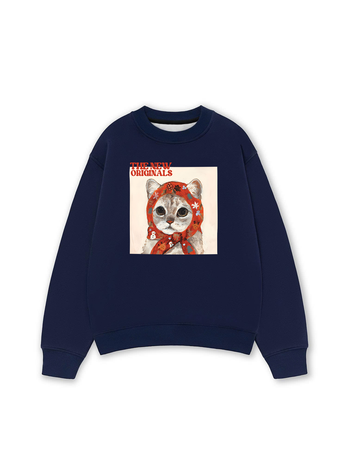 Áo Sweater Nỉ Hai Da Muse cat