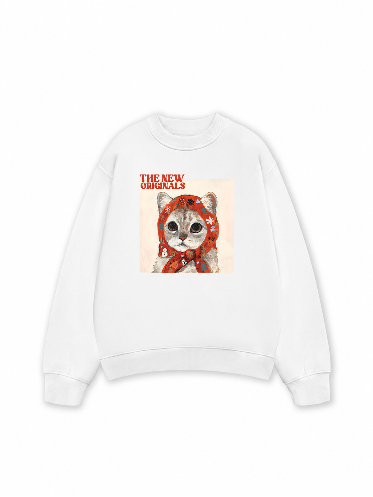 Áo Sweater Nỉ Hai Da Muse cat