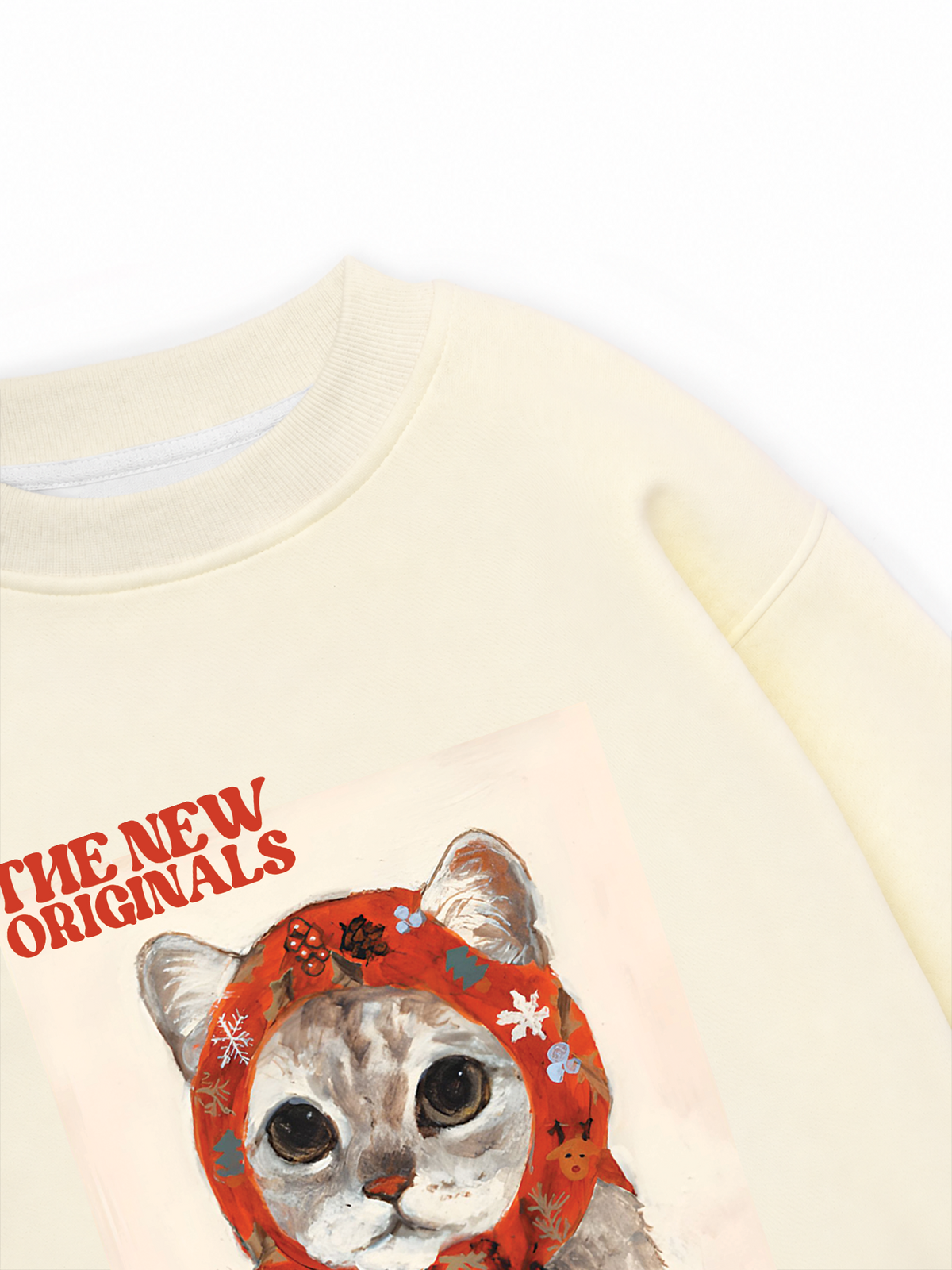 Áo Sweater Nỉ Hai Da Muse cat