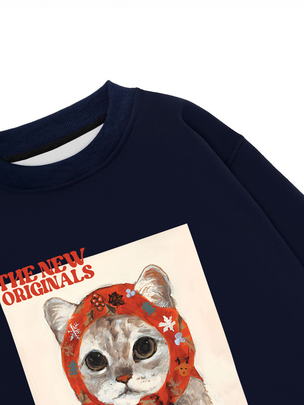 Áo Sweater Nỉ Hai Da Muse cat