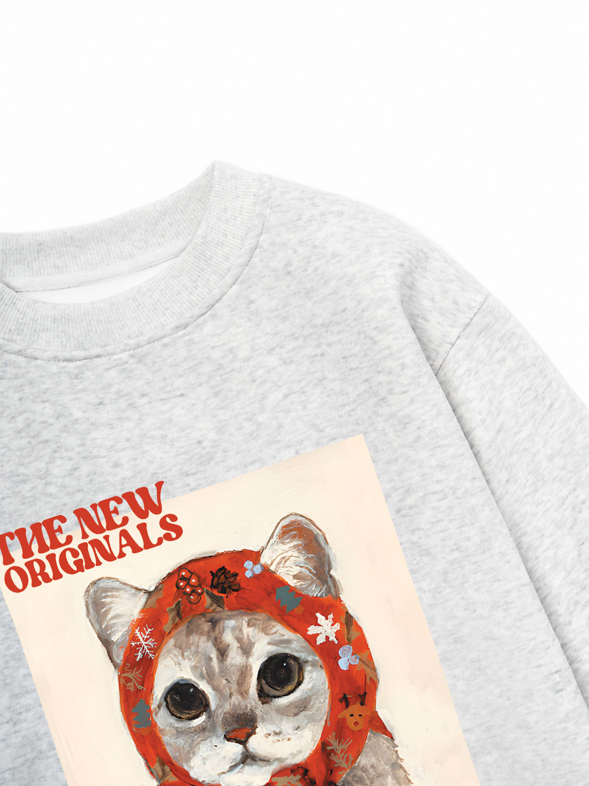 Áo Sweater Nỉ Hai Da Muse cat