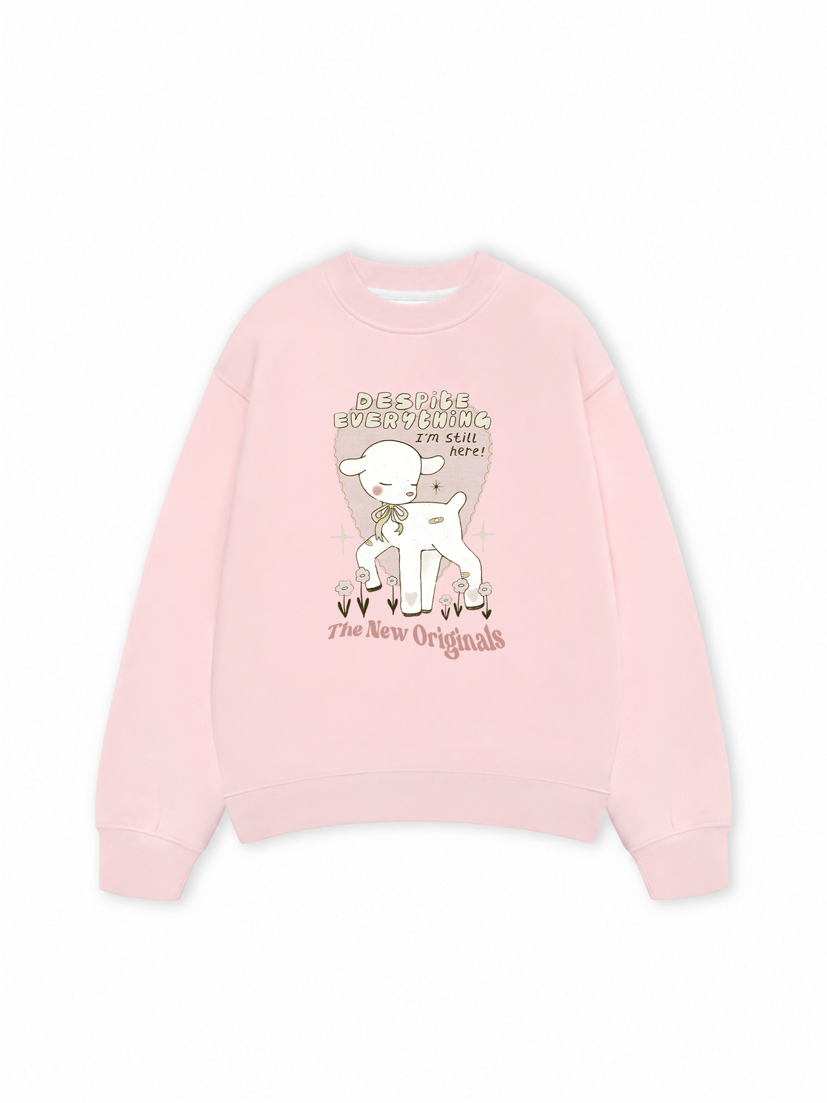 Áo Sweater Nỉ Hai Da Despite everything I'm still here