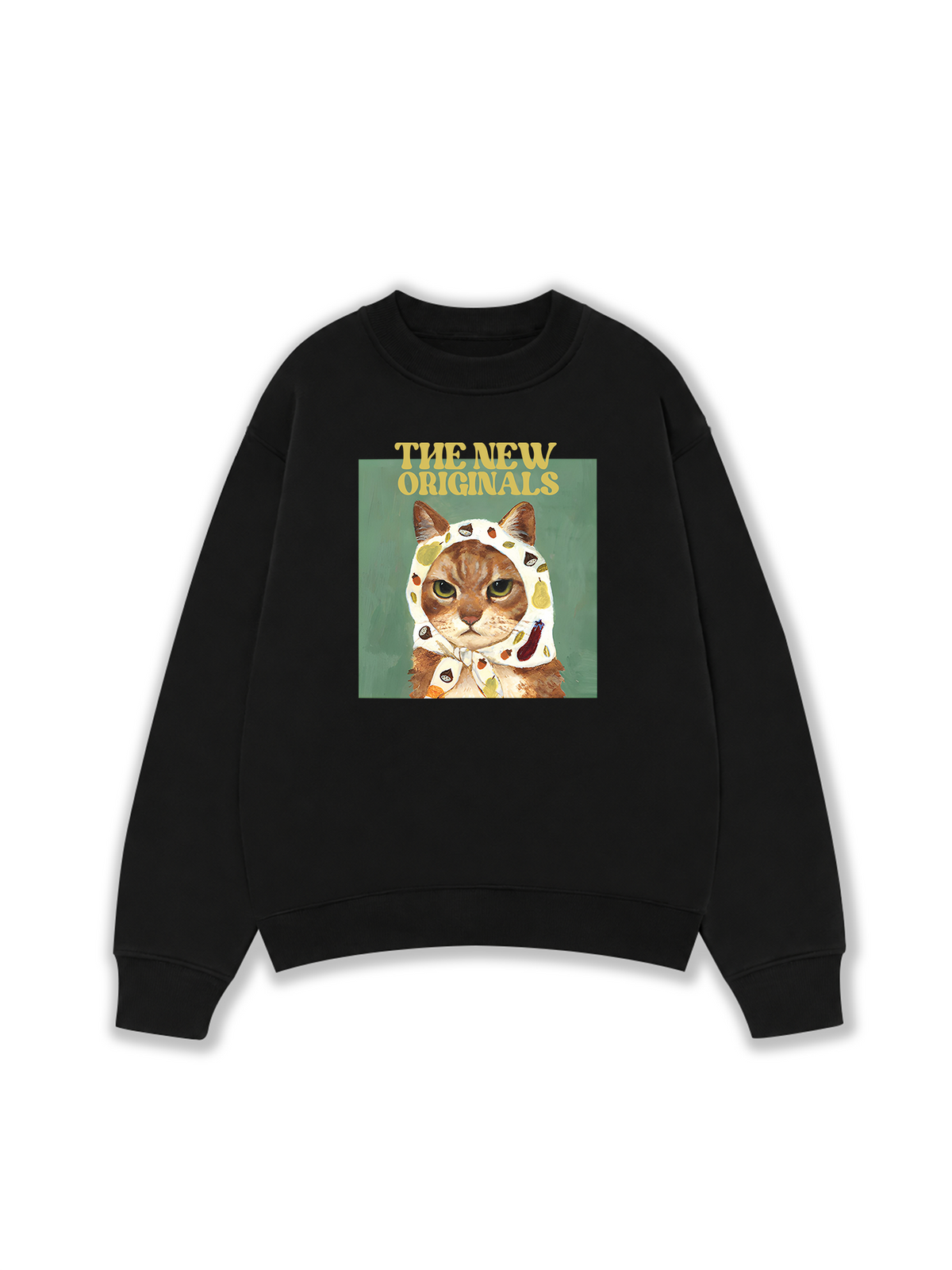 Áo Sweater Nỉ Hai Da Lady Cat