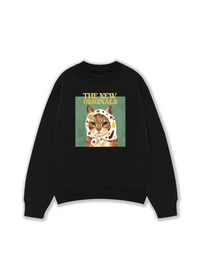 Áo Sweater Nỉ Hai Da Lady Cat
