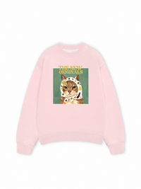 Áo Sweater Nỉ Hai Da Lady Cat