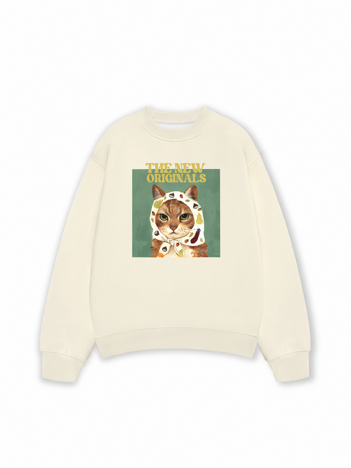 Áo Sweater Nỉ Hai Da Lady Cat