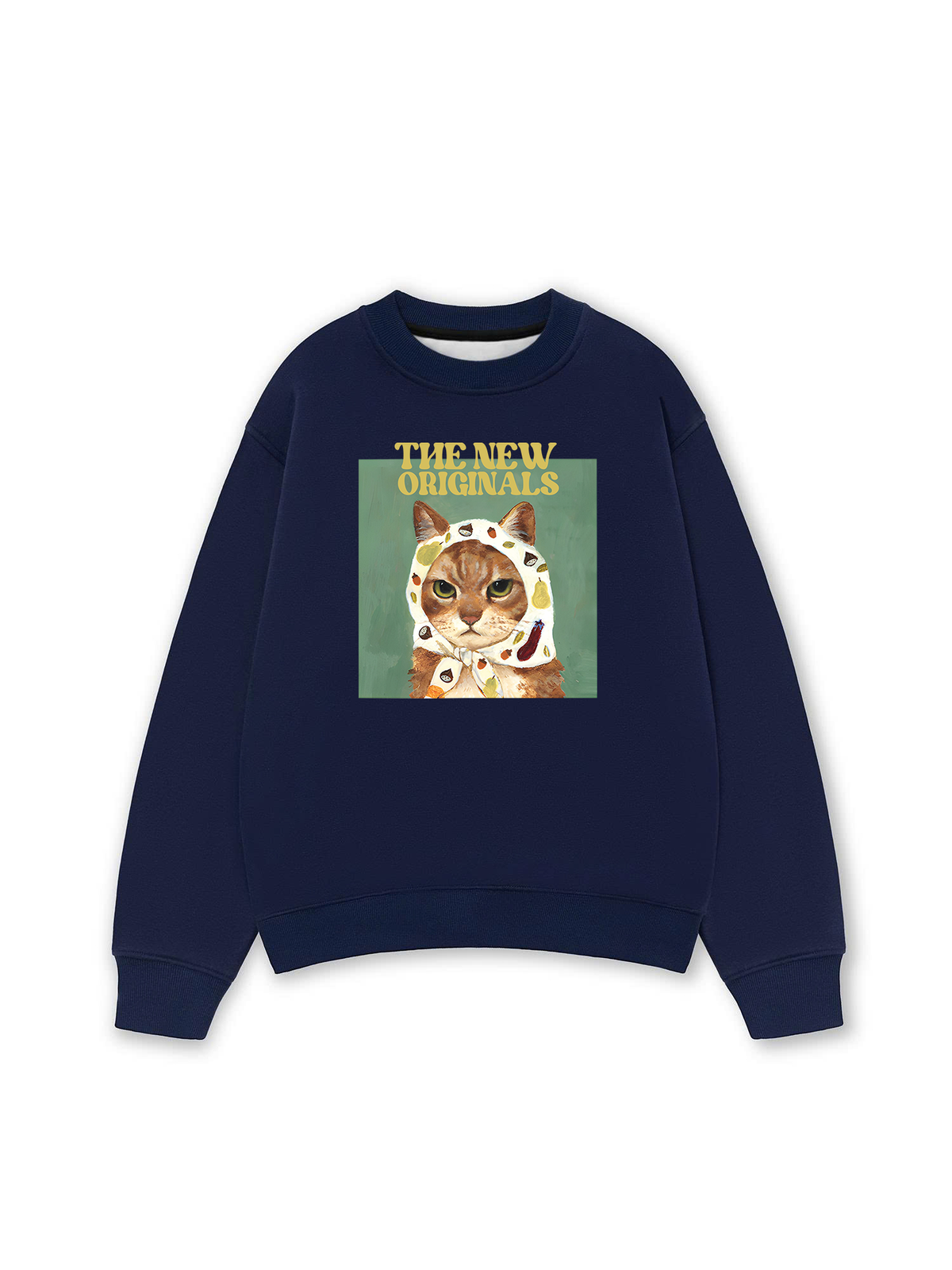 Áo Sweater Nỉ Hai Da Lady Cat