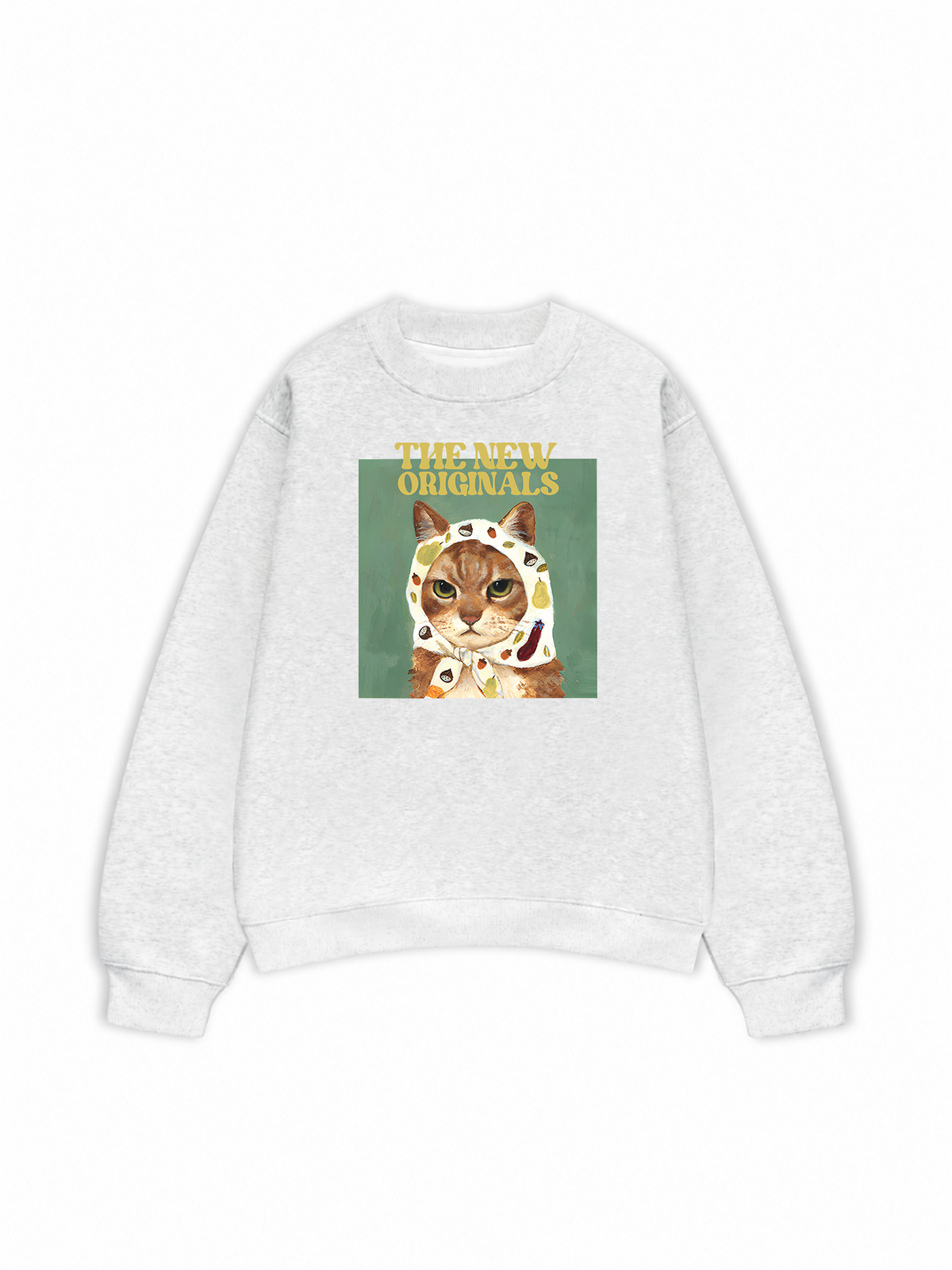 Áo Sweater Nỉ Hai Da Lady Cat