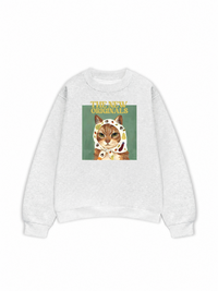 Áo Sweater Nỉ Hai Da Lady Cat