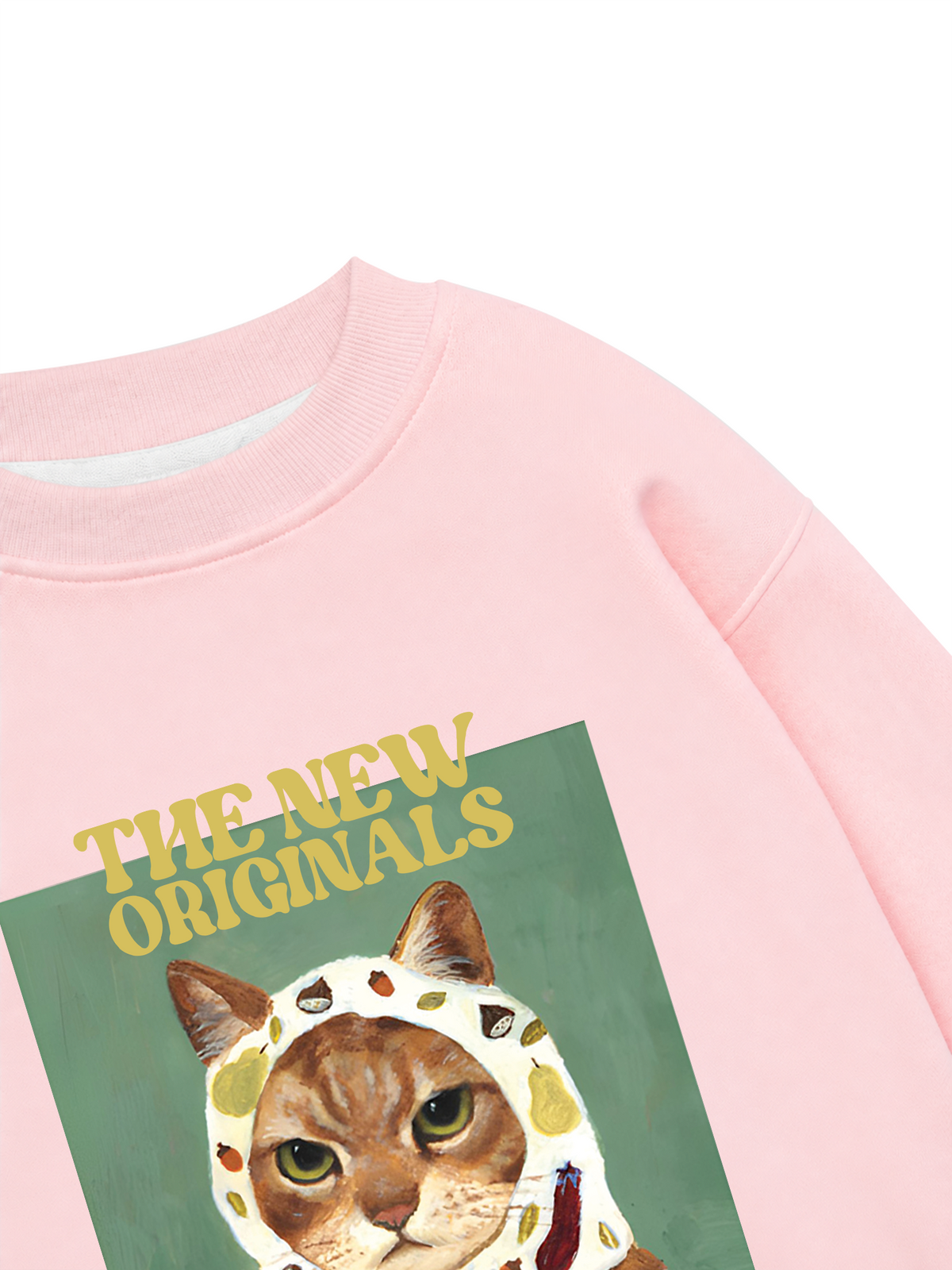 Áo Sweater Nỉ Hai Da Lady Cat