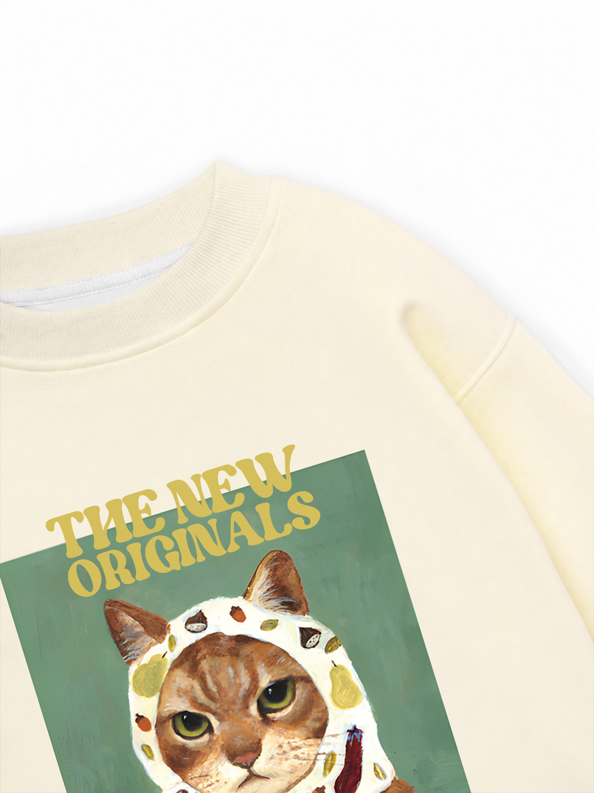 Áo Sweater Nỉ Hai Da Lady Cat