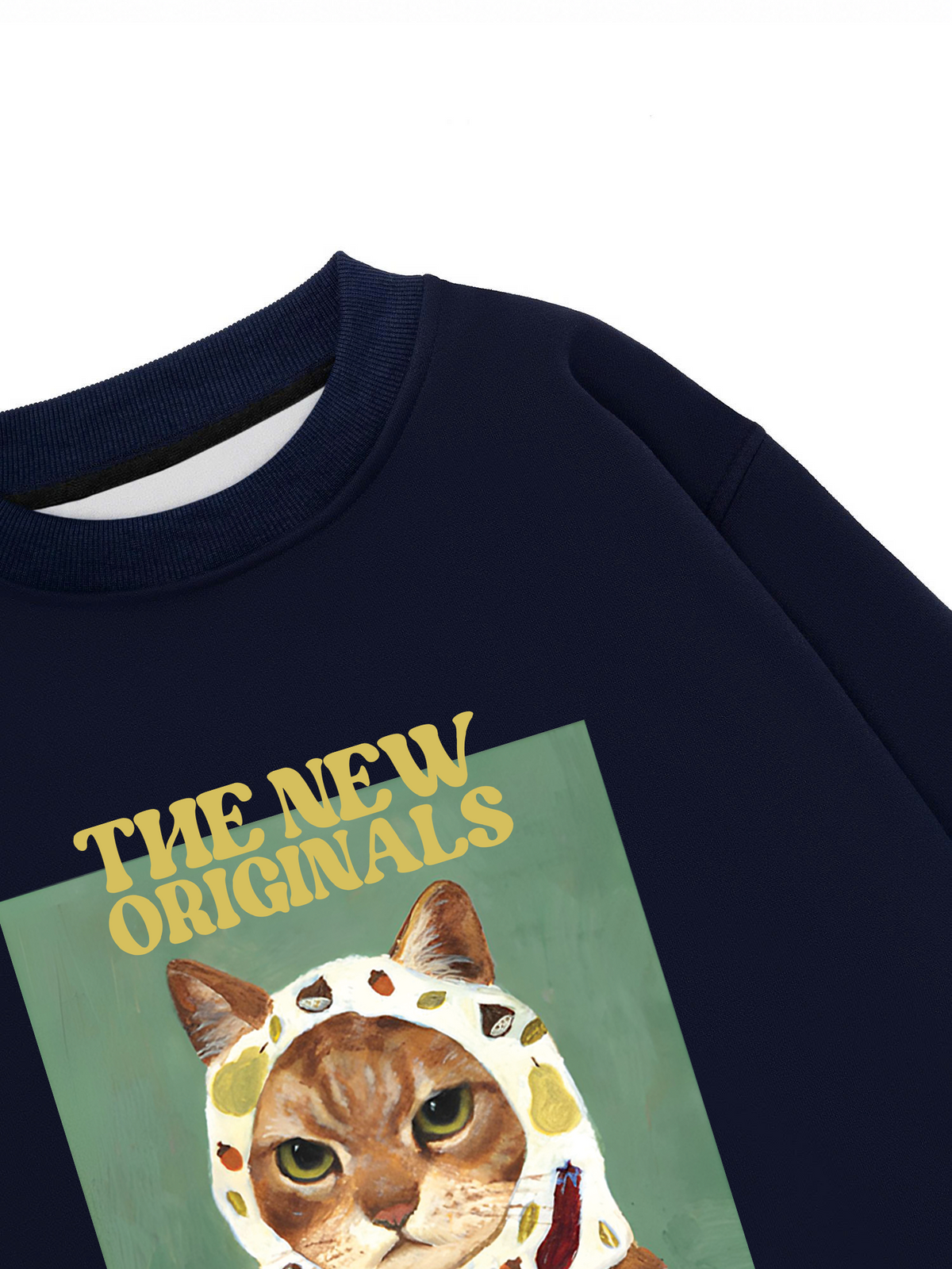 Áo Sweater Nỉ Hai Da Lady Cat