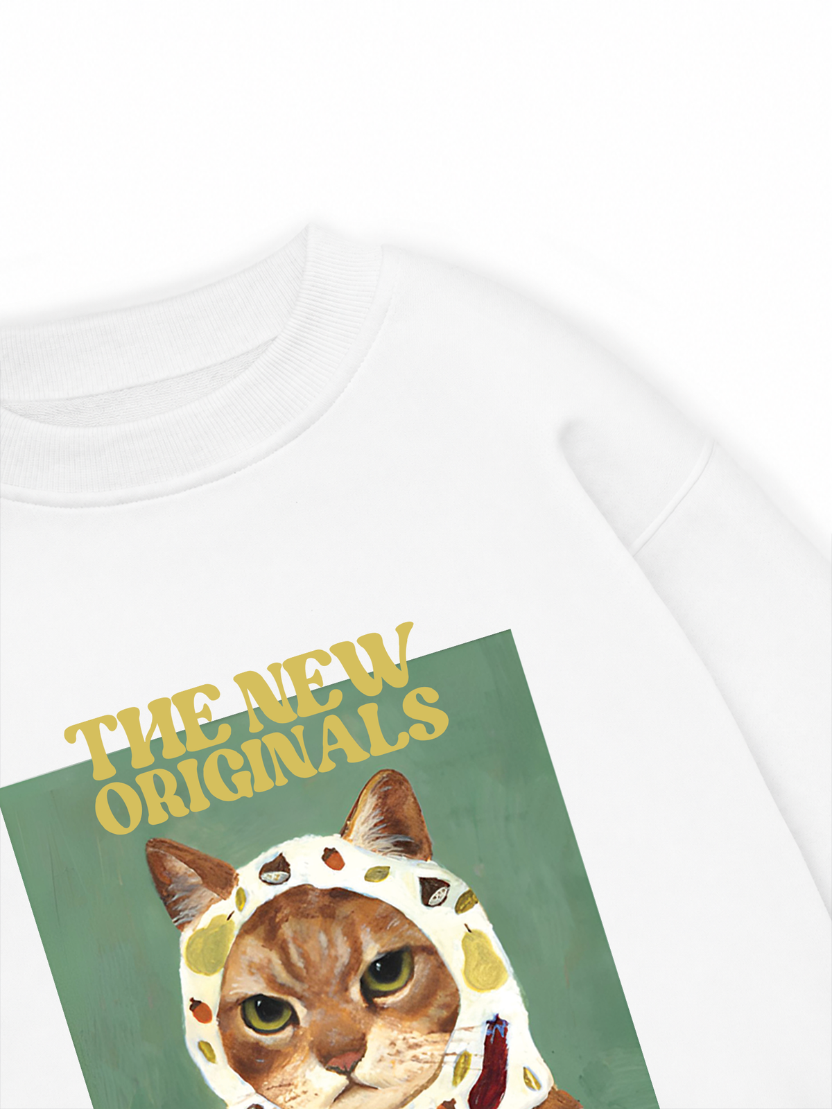Áo Sweater Nỉ Hai Da Lady Cat