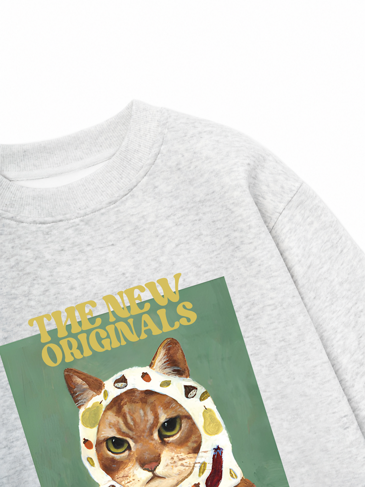 Áo Sweater Nỉ Hai Da Lady Cat
