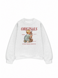 Áo Sweater Nỉ Hai Da My best friend