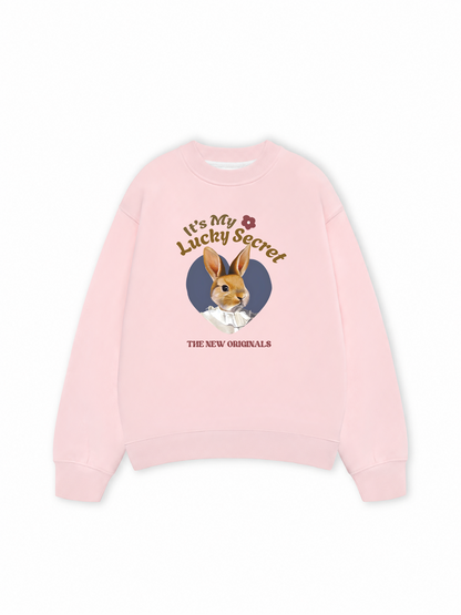 Áo Sweater Nỉ Hai Da It's my lucky secret