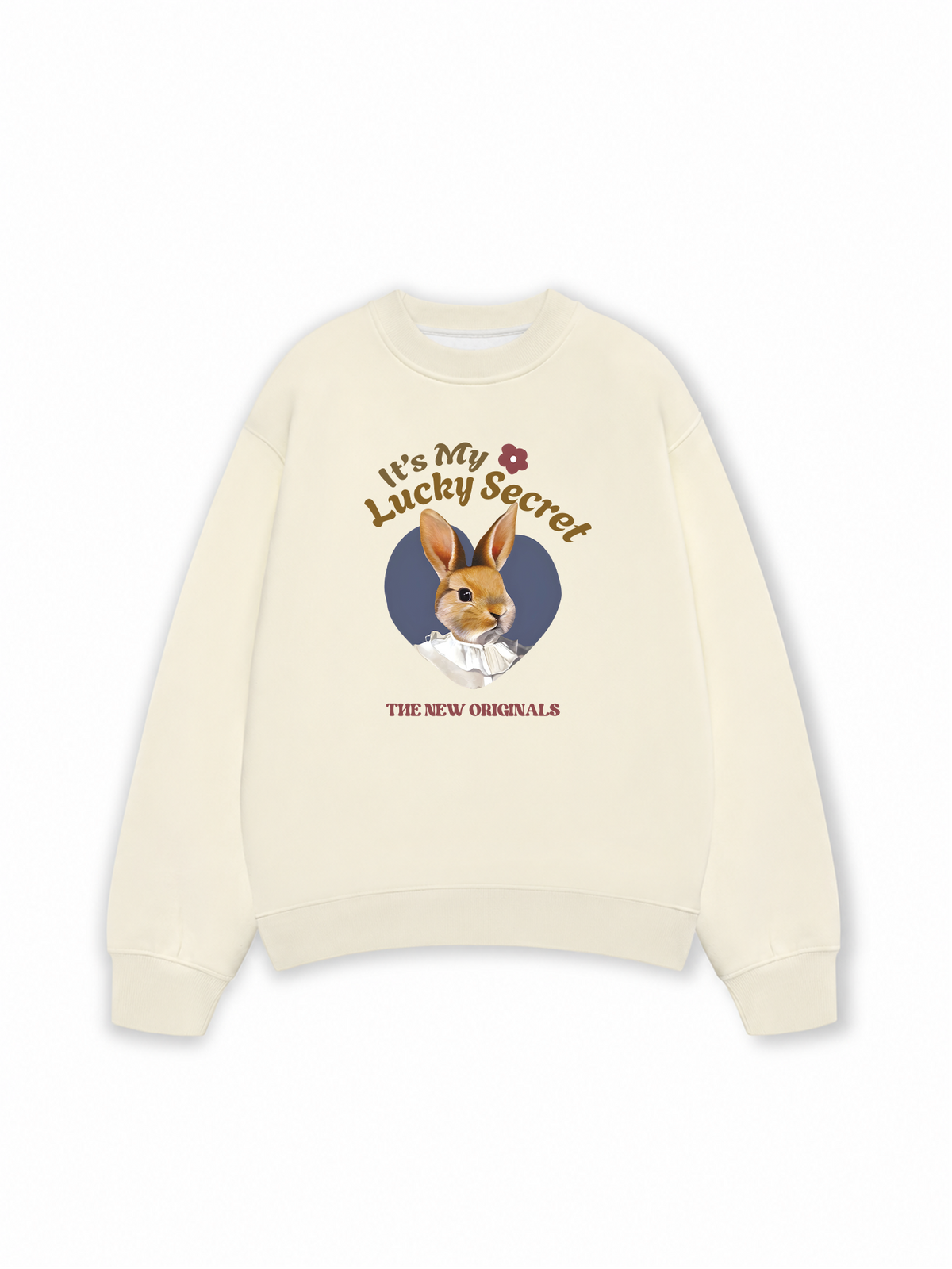 Áo Sweater Nỉ Hai Da It's my lucky secret