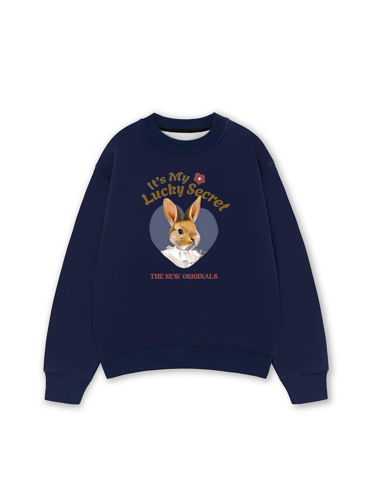 Áo Sweater Nỉ Hai Da It's my lucky secret