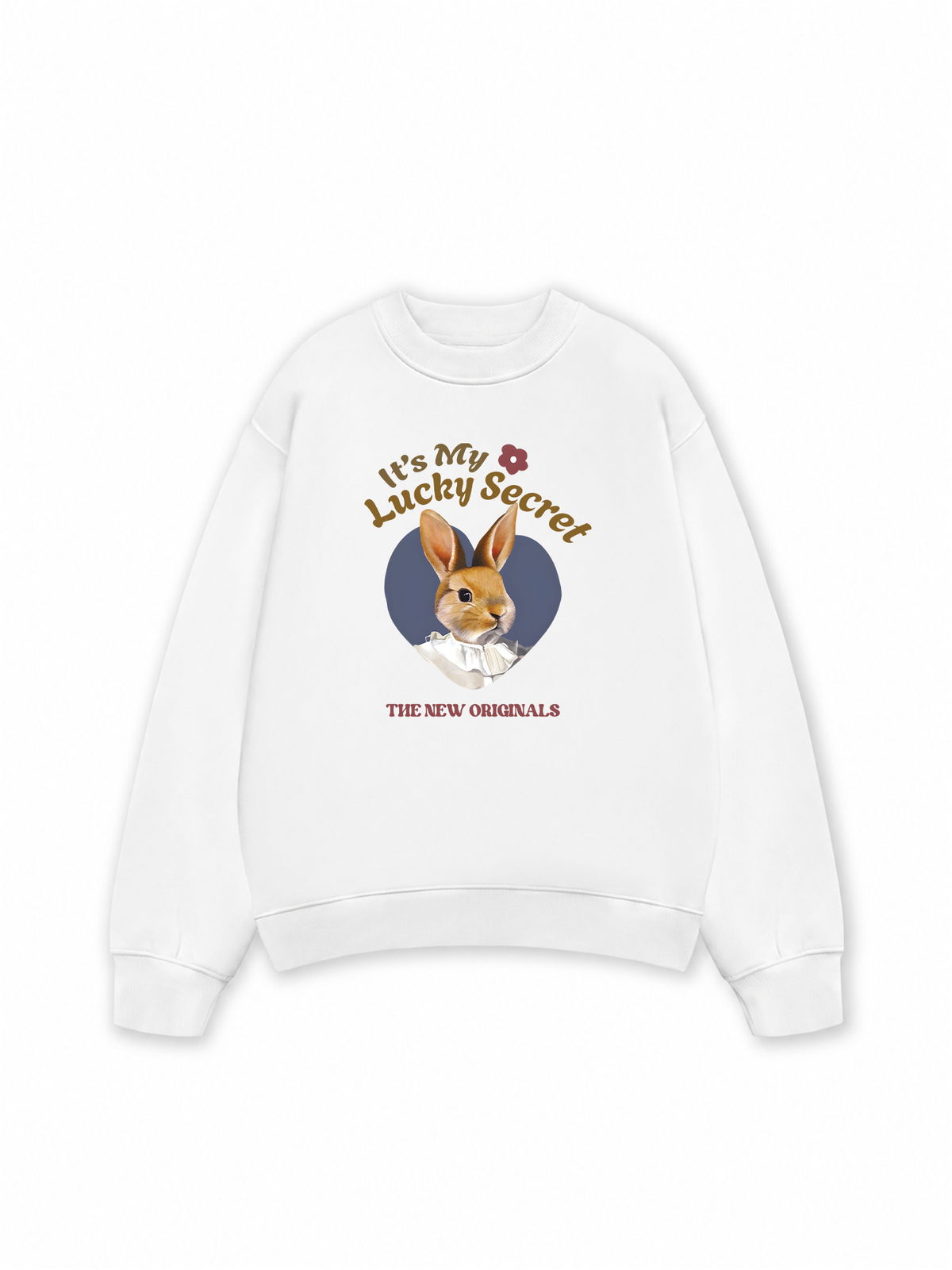 Áo Sweater Nỉ Hai Da It's my lucky secret
