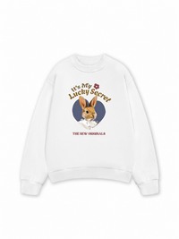 Áo Sweater Nỉ Hai Da It's my lucky secret