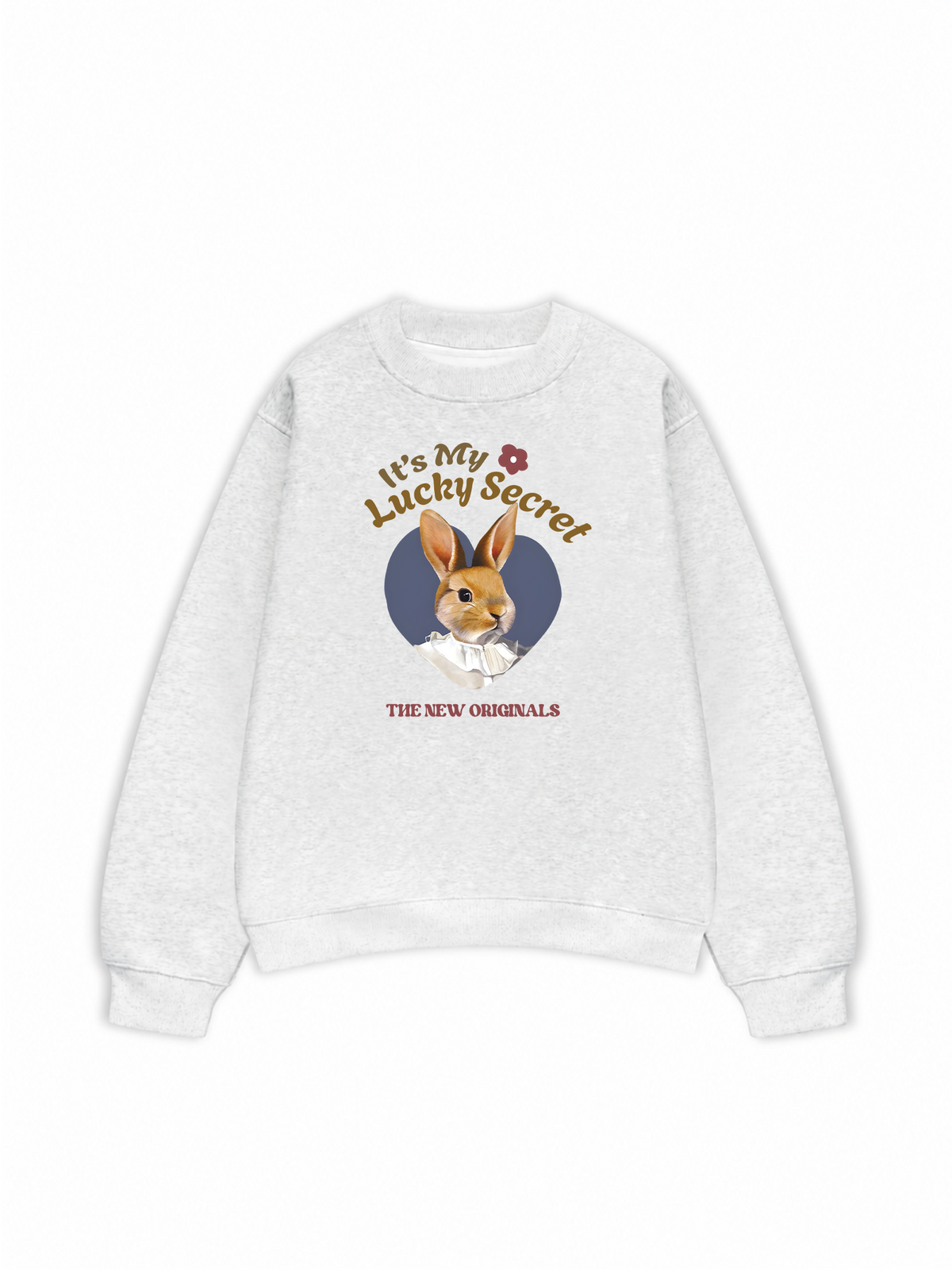 Áo Sweater Nỉ Hai Da It's my lucky secret