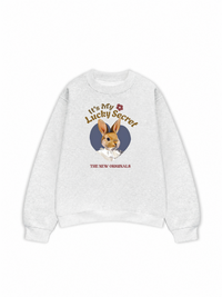 Áo Sweater Nỉ Hai Da It's my lucky secret