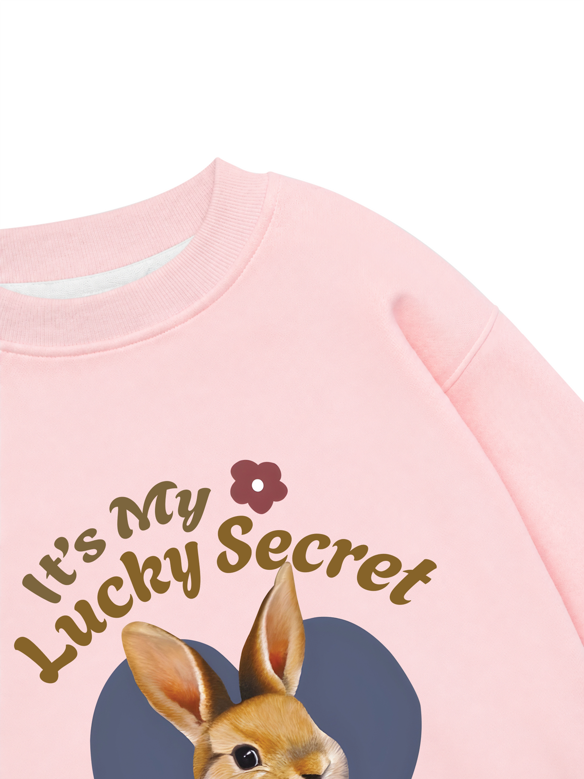 Áo Sweater Nỉ Hai Da It's my lucky secret