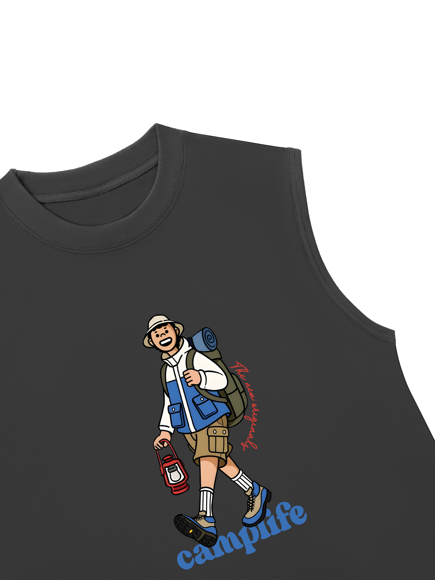 Áo Ba Lỗ Relaxed Fit Camplife
