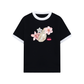 Áo Thun Ringer Relaxed Fit Pearl Bloom