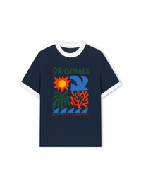 Áo Thun Ringer Relaxed Fit Original Summer