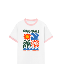 Áo Thun Ringer Relaxed Fit Original Summer