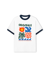 Áo Thun Ringer Relaxed Fit Original Summer