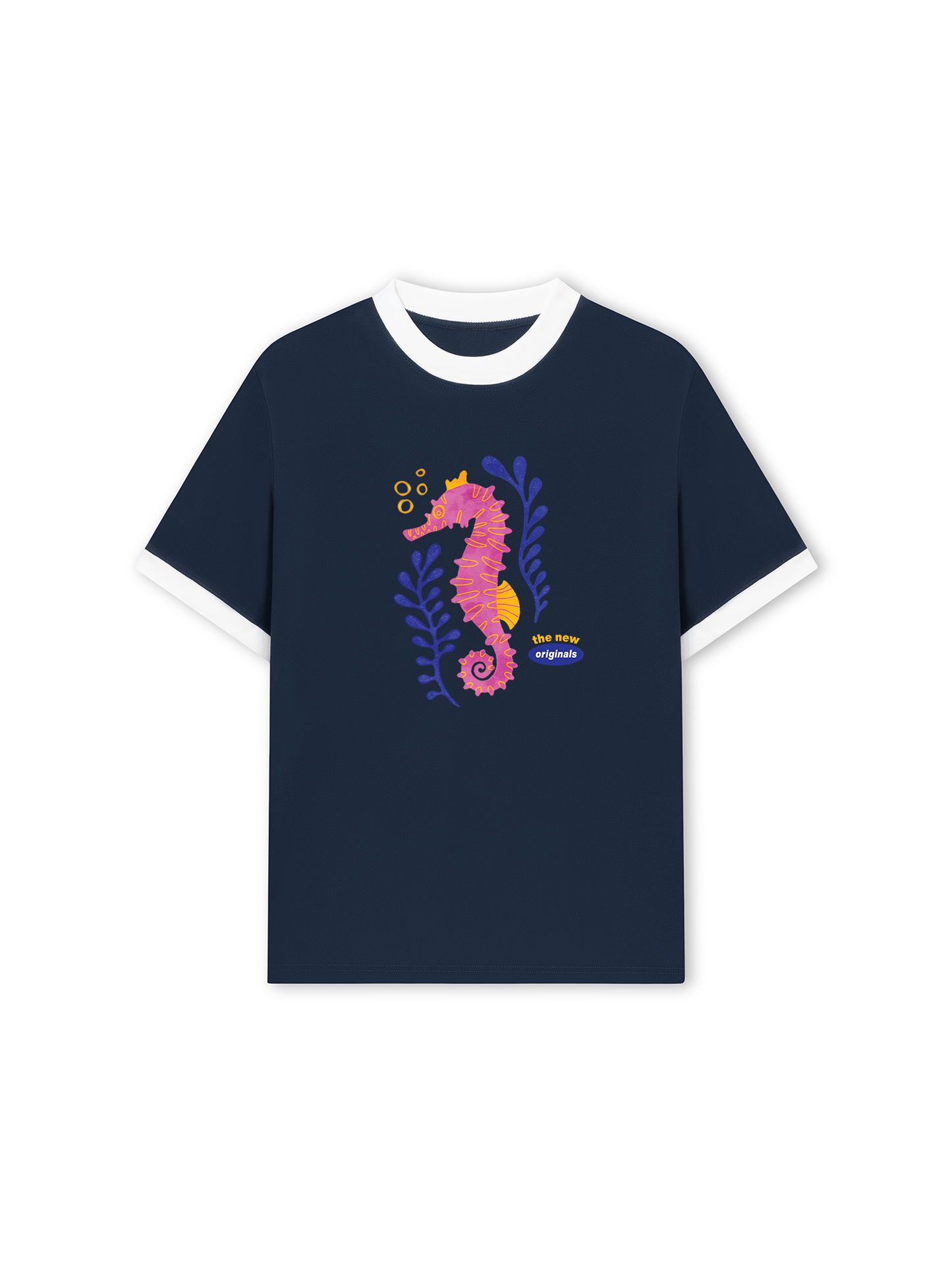 Áo Thun Ringer Relaxed Fit Sea Calling