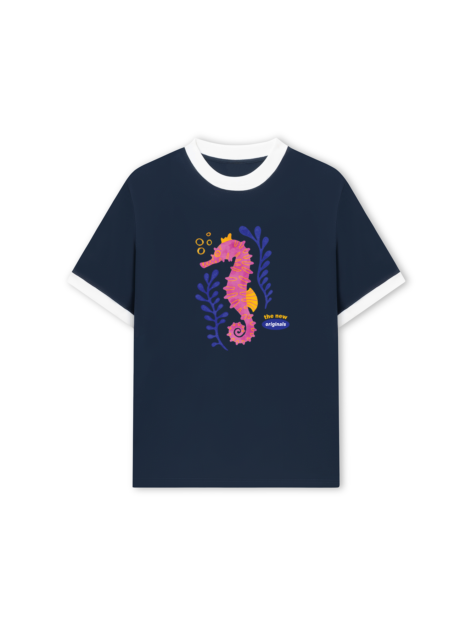 Áo Thun Ringer Relaxed Fit Sea Calling