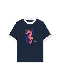 Áo Thun Ringer Relaxed Fit Sea Calling