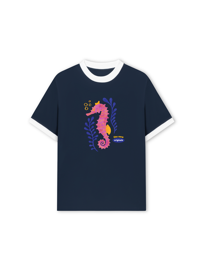 Áo Thun Ringer Relaxed Fit Sea Calling