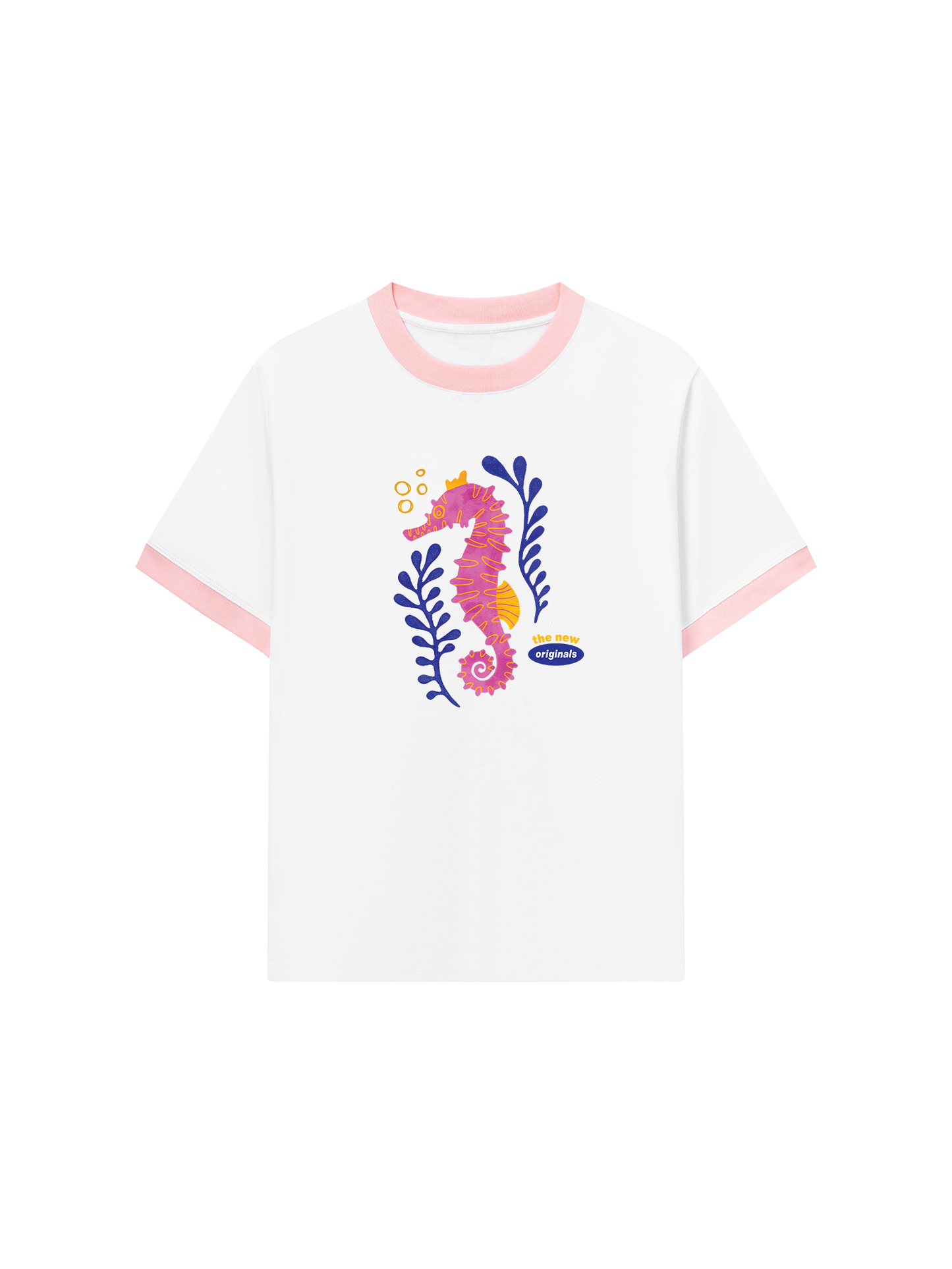 Áo Thun Ringer Relaxed Fit Sea Calling