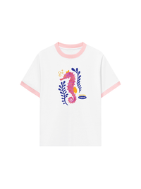 Áo Thun Ringer Relaxed Fit Sea Calling