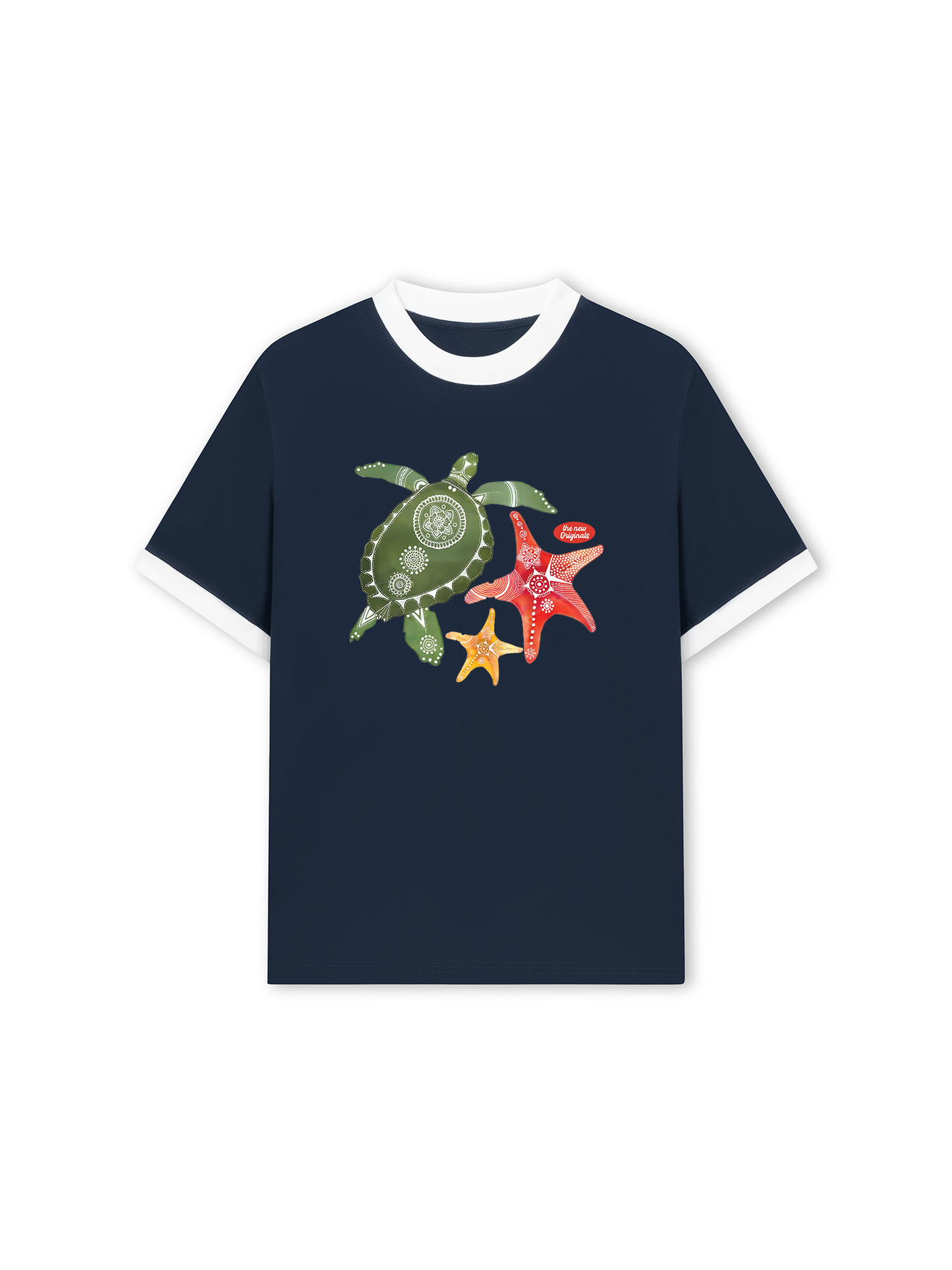 Áo Thun Ringer Relaxed Fit Wild Nature