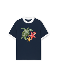 Áo Thun Ringer Relaxed Fit Wild Nature