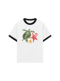 Áo Thun Ringer Relaxed Fit Wild Nature