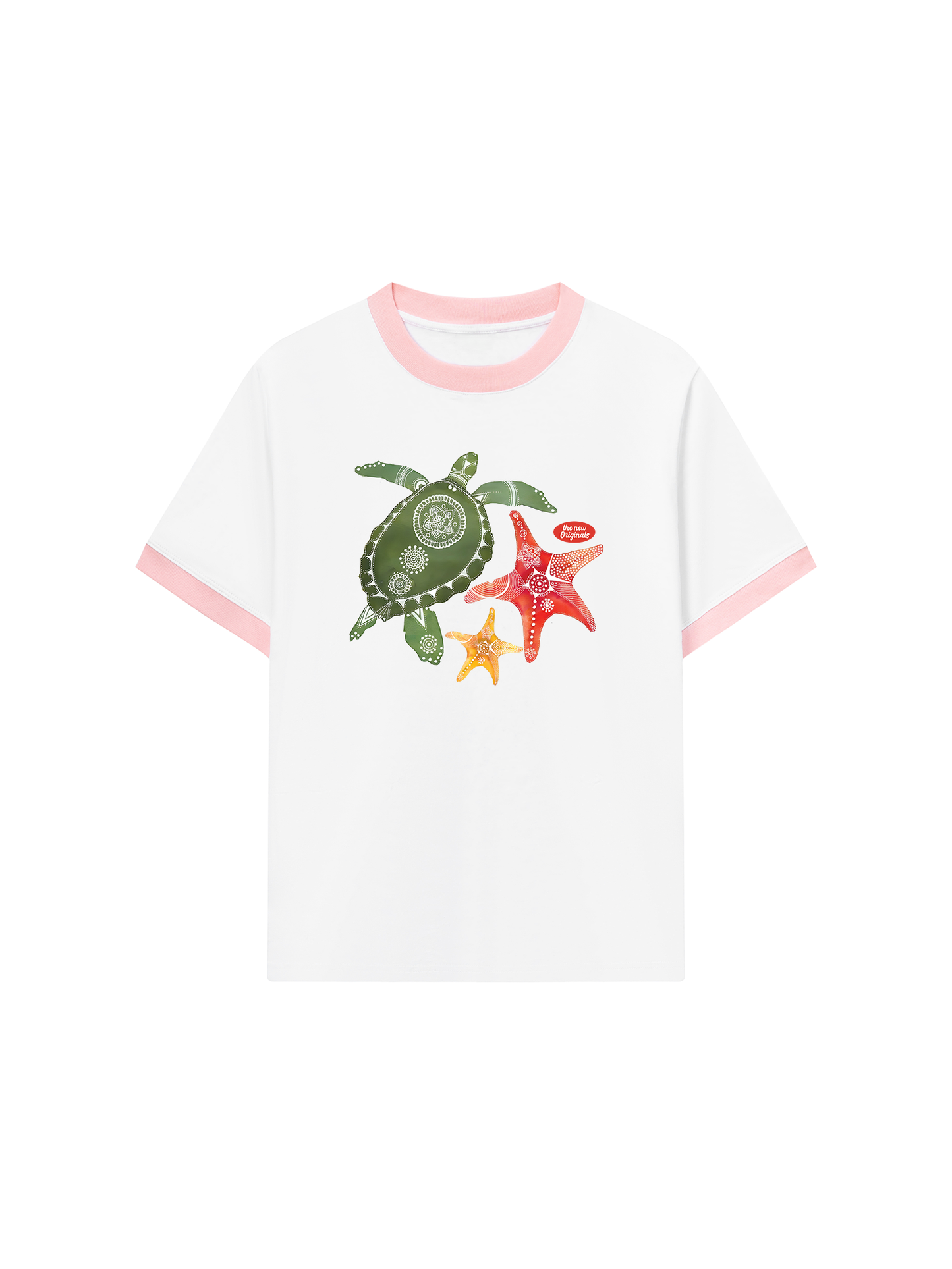 Áo Thun Ringer Relaxed Fit Wild Nature