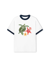 Áo Thun Ringer Relaxed Fit Wild Nature