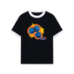 Áo Thun Ringer Relaxed Fit Blueberries
