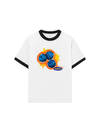 Áo Thun Ringer Relaxed Fit Blueberries
