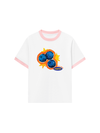 Áo Thun Ringer Relaxed Fit Blueberries