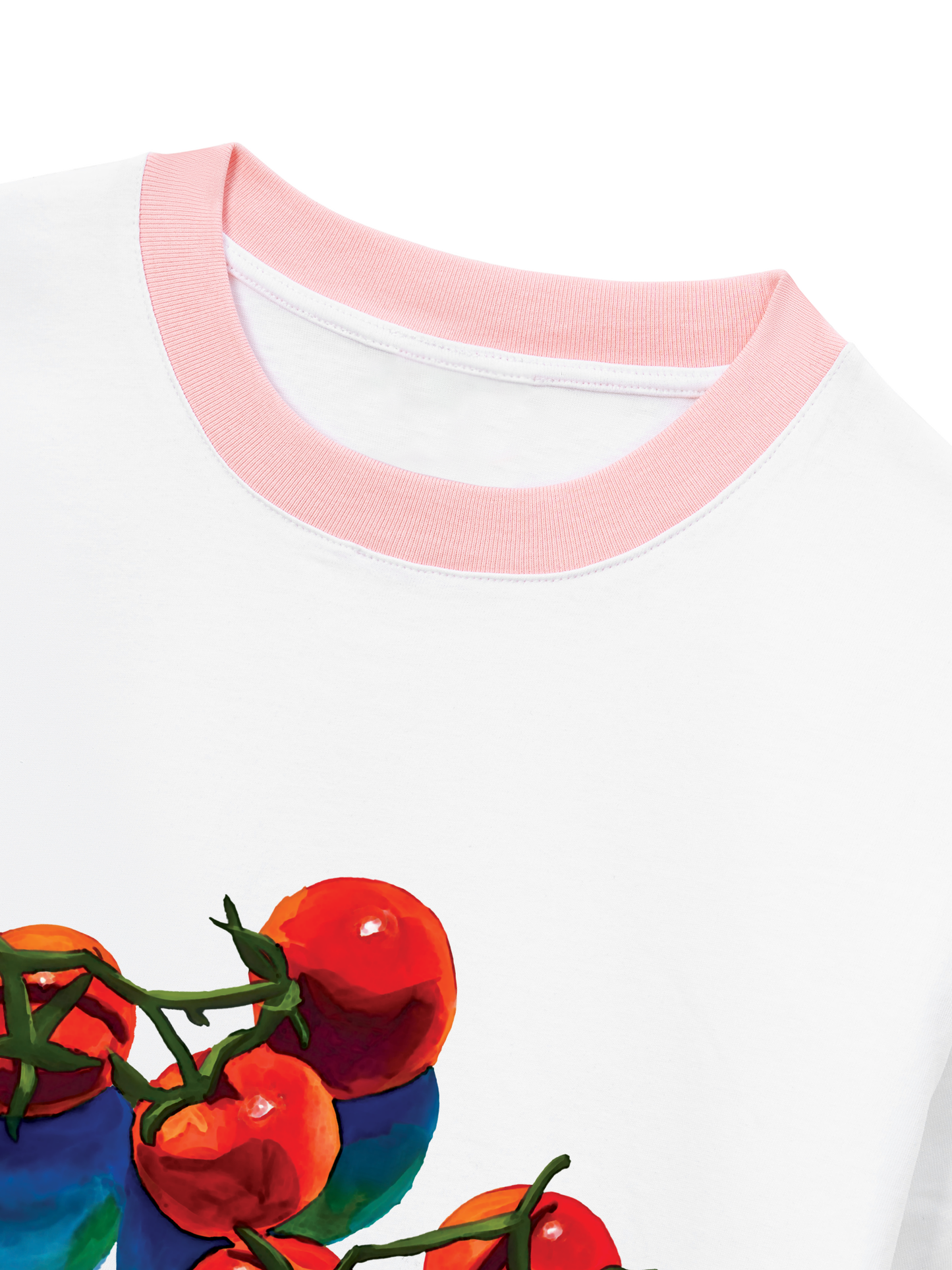 Áo Thun Ringer Relaxed Fit Tomato - Bloom & Fruit