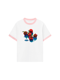 Áo Thun Ringer Relaxed Fit Tomato - Bloom & Fruit