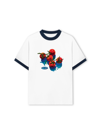 Áo Thun Ringer Relaxed Fit Tomato - Bloom & Fruit