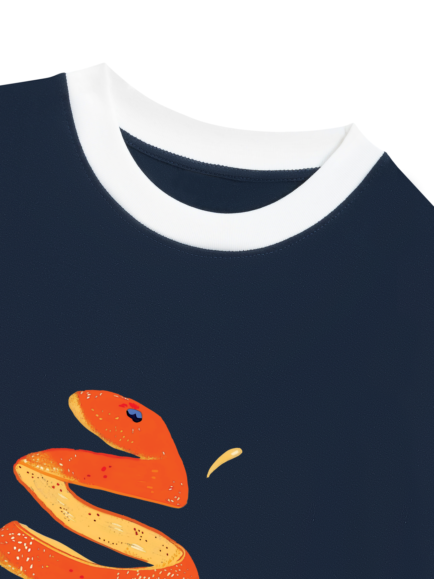 Áo Thun Ringer Relaxed Fit Orange Fruit